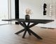 BlackWood »Table4YOU Austin Black Edition« Wildeiche Massivholztisch