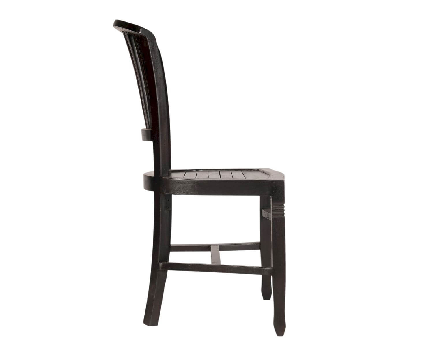 SIT Samba antik used look Akazie massiv Stuhl ohne Armlehne • slewo.com
